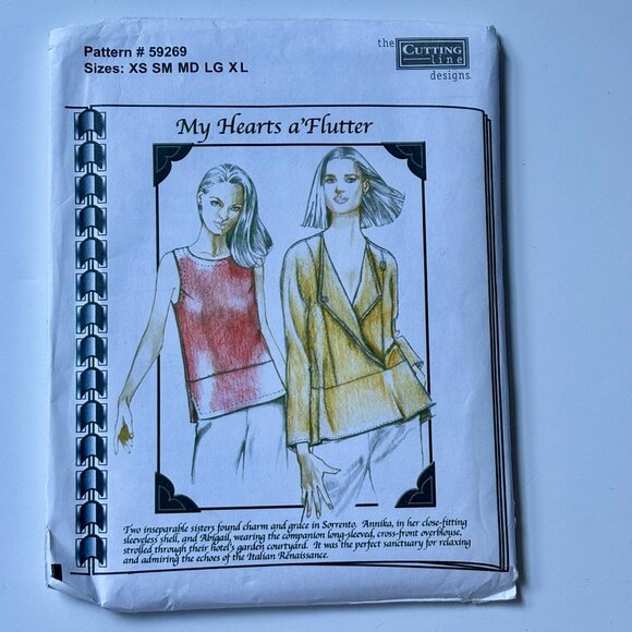 The Cutting Line designs My Heart a'Flutter Pattern 59269 - Picture 1 of 2